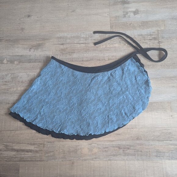 AK Dancewear * Reversible 2 in 1 Wrap Skirt * Petite/Small - Picture 2 of 5